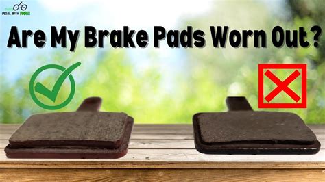 bike brake pad test|how to tell if brake pads are worn.